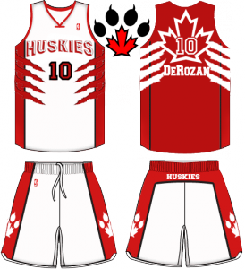 Toronto Huskies Jerseys home