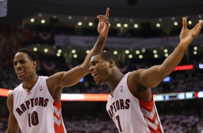 Toronto Raptors even up the series at one with a 100-95 win over the Brooklyn Nets in game 2 of their first round playoff series