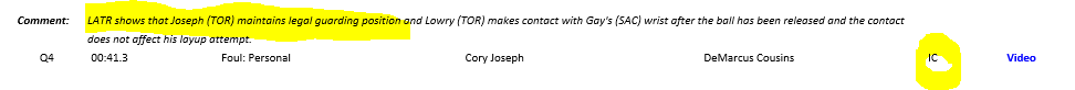 Report Joseph mistake