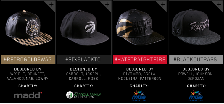 limited edition raptors hat