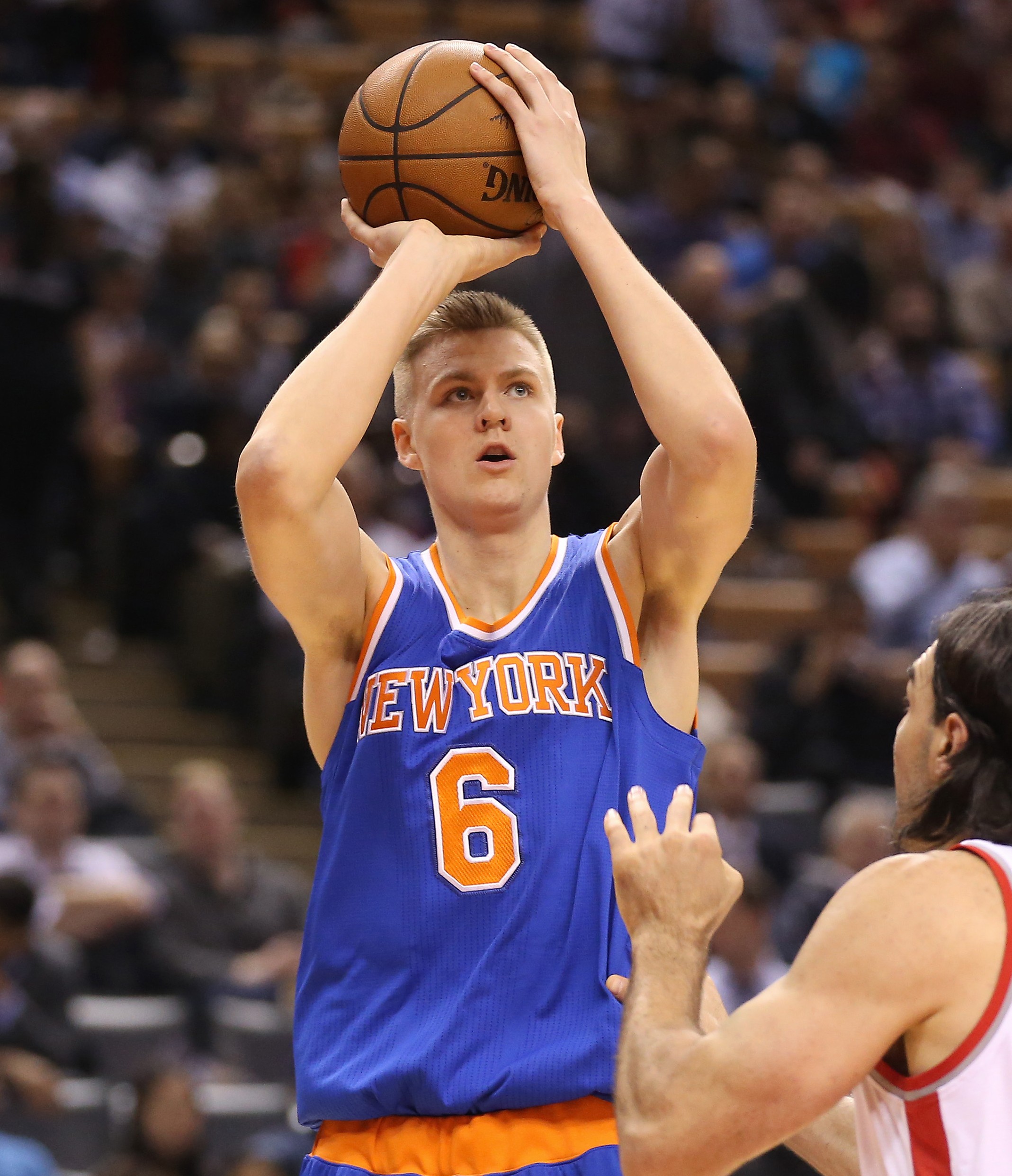 Kristaps Porzingis CONSPIRACY claim made over Knicks to Mavericks trade: 'It's BULLS***' Kristaps Porzingis CONSPIRACY claim made over Knicks to Mavericks trade: 'It's BULLS***'