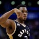 TORONTO, ON - MARCH 12: Kyle Lowry #7 of the Toronto Raptors gestures to teammates during the second half of an NBA game against the Miami Heat at the Air Canada Centre on March 12, 2016 in Toronto, Ontario, Canada. NOTE TO USER: User expressly acknowledges and agrees that, by downloading and or using this photograph, User is consenting to the terms and conditions of the Getty Images License Agreement. (Photo by Vaughn Ridley/Getty Images)