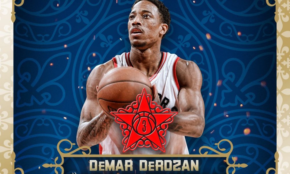 DeMar DeRozan All-Star Starter