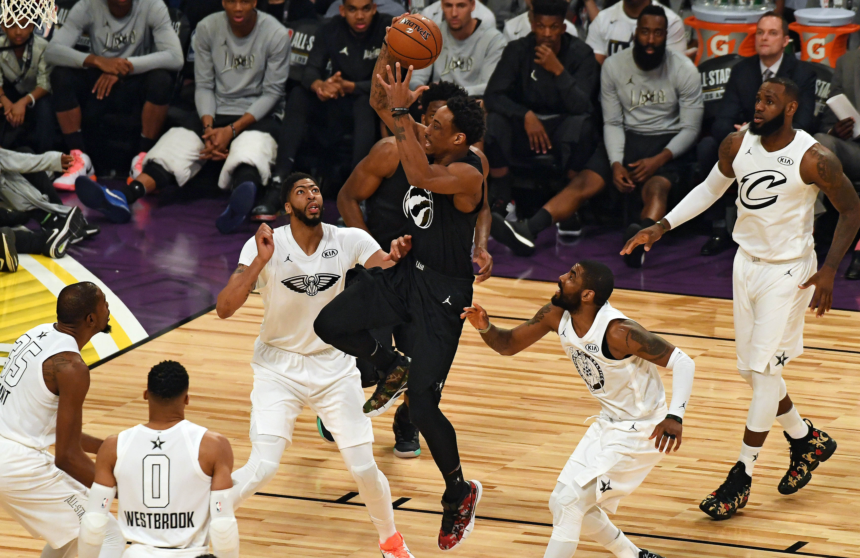 demar derozan all star 2019