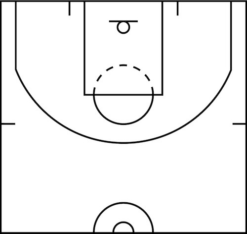 33 Half Court Basketball Diagram - Wiring Diagram List