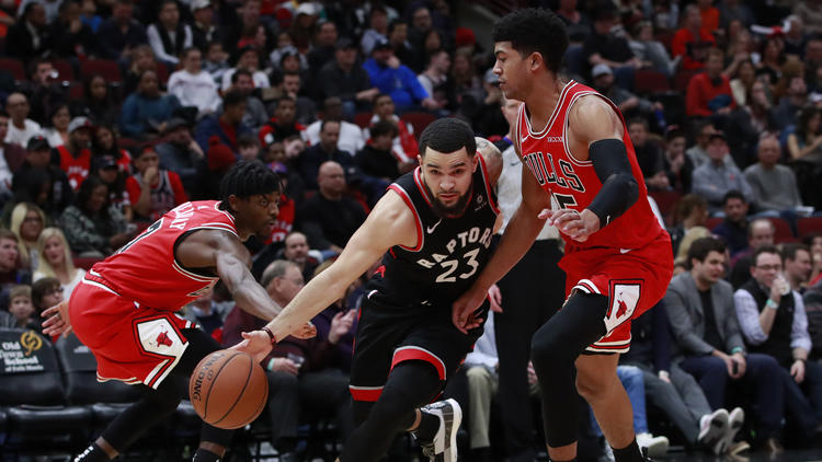 Fred Van Vleet vs Bulls