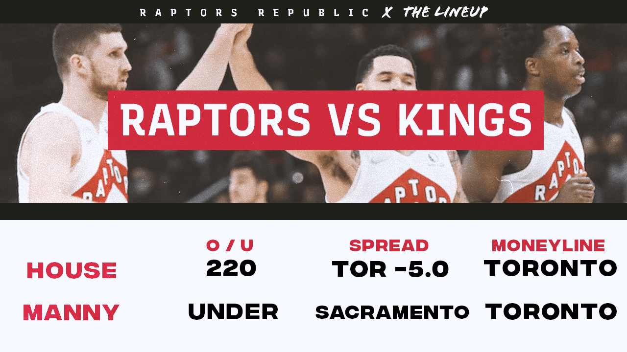 The Lineup Raptors vs Kings, December 13 Raptors Republic