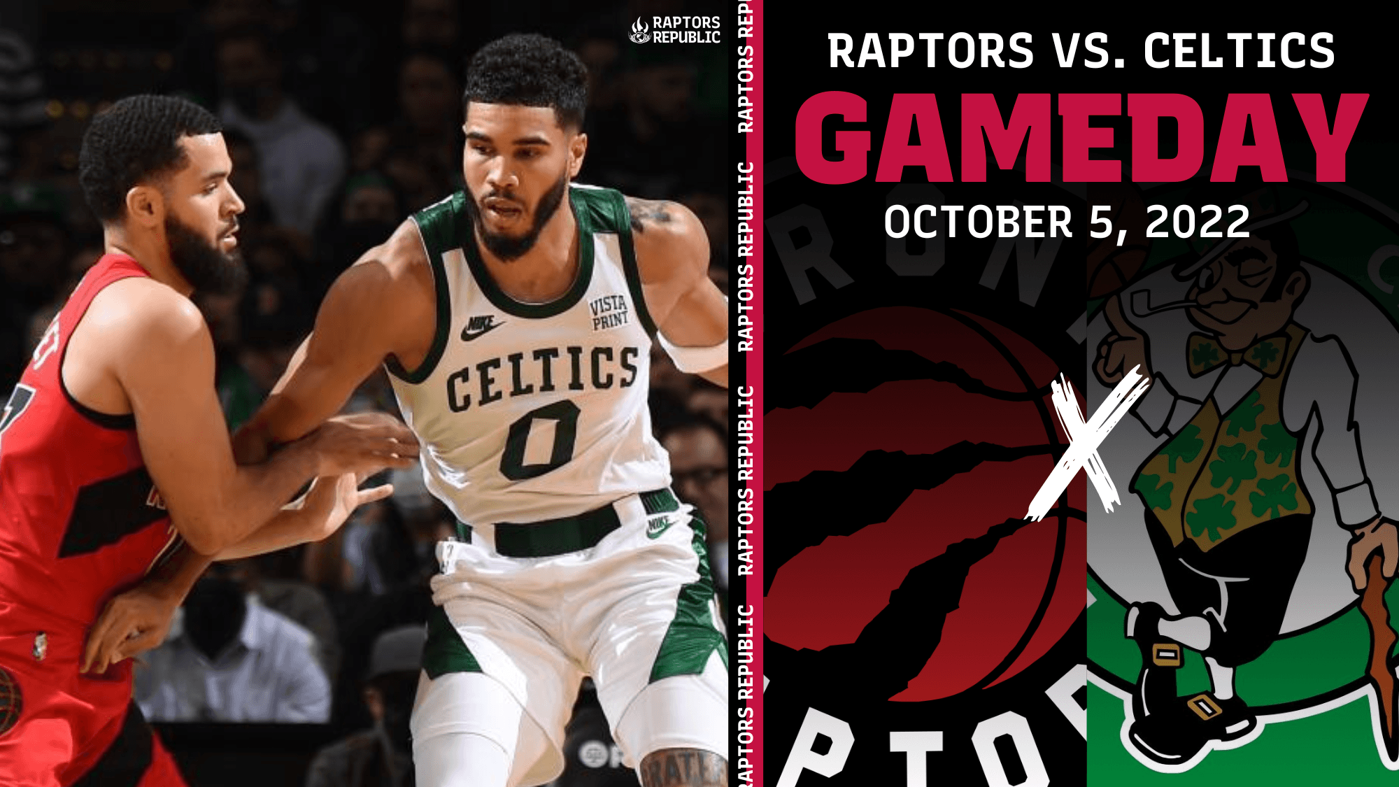 Gameday: Raptors @ Celtics, October 5