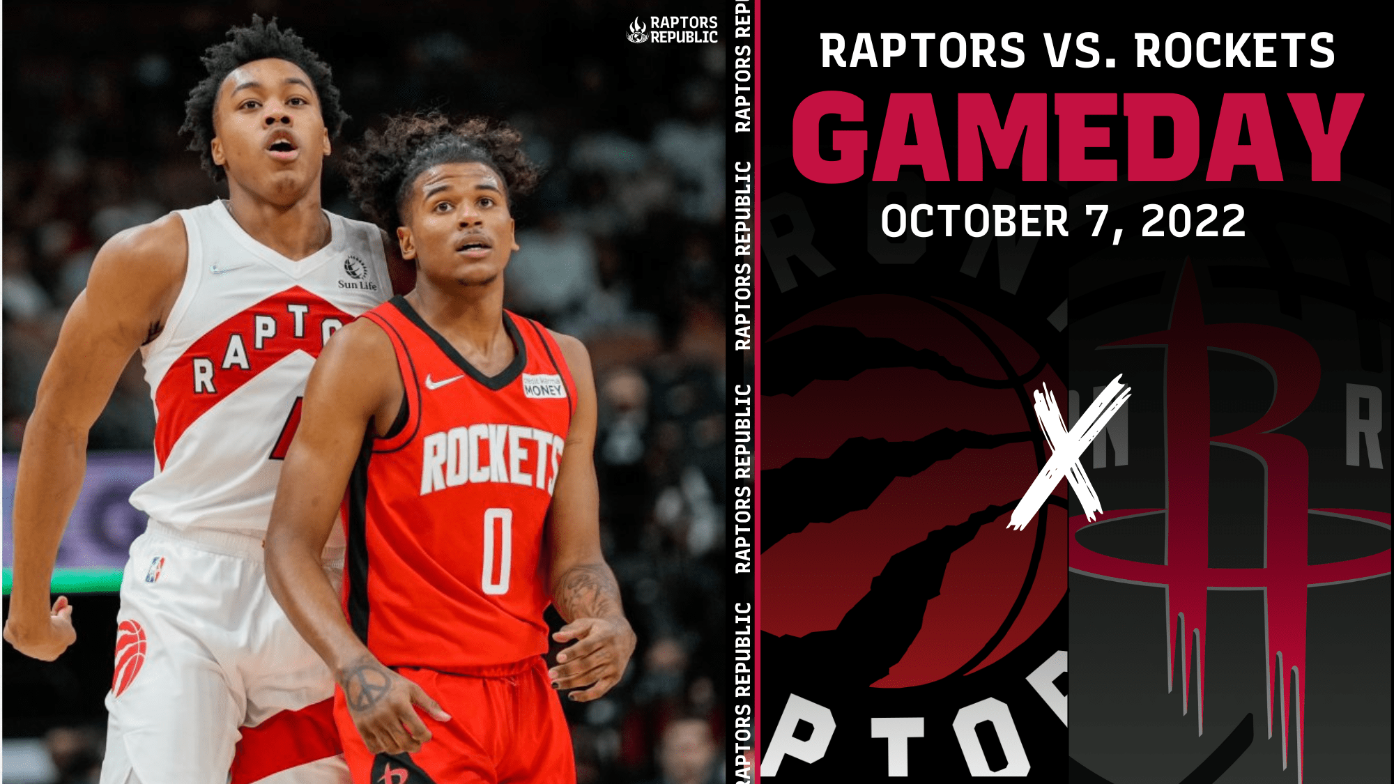 Gameday: Raptors @ Rockets, October 7