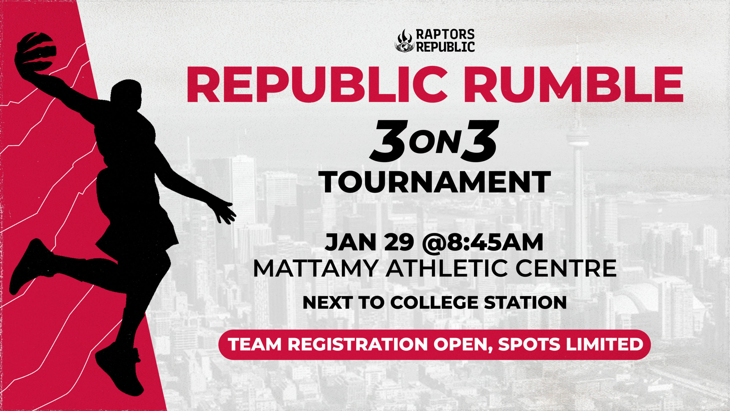 Republic Rumble: RR’s 3on3 Tournament is Back! Jan 29