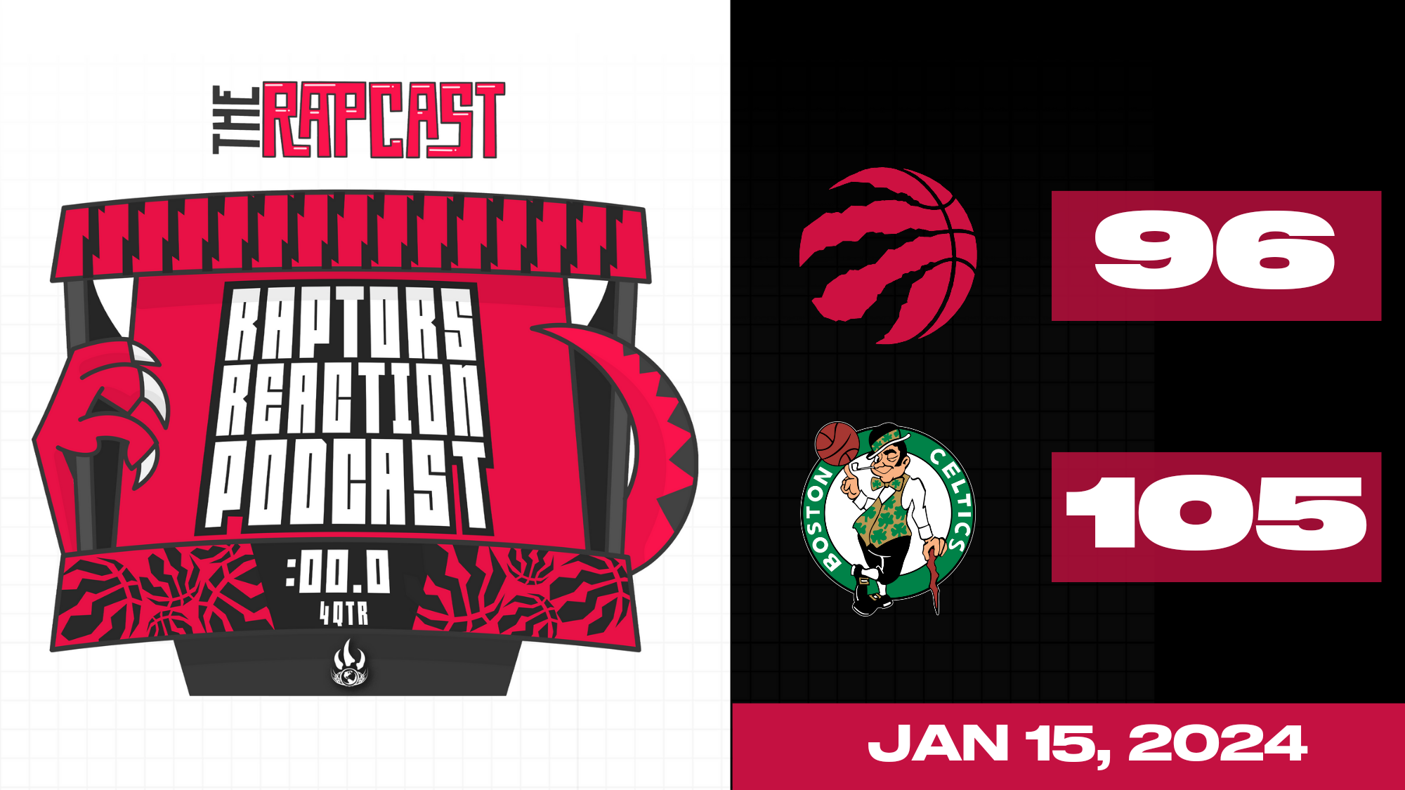 A Brickfest vs. the Celtics – LIVE Raptors Reaction w/ Samson