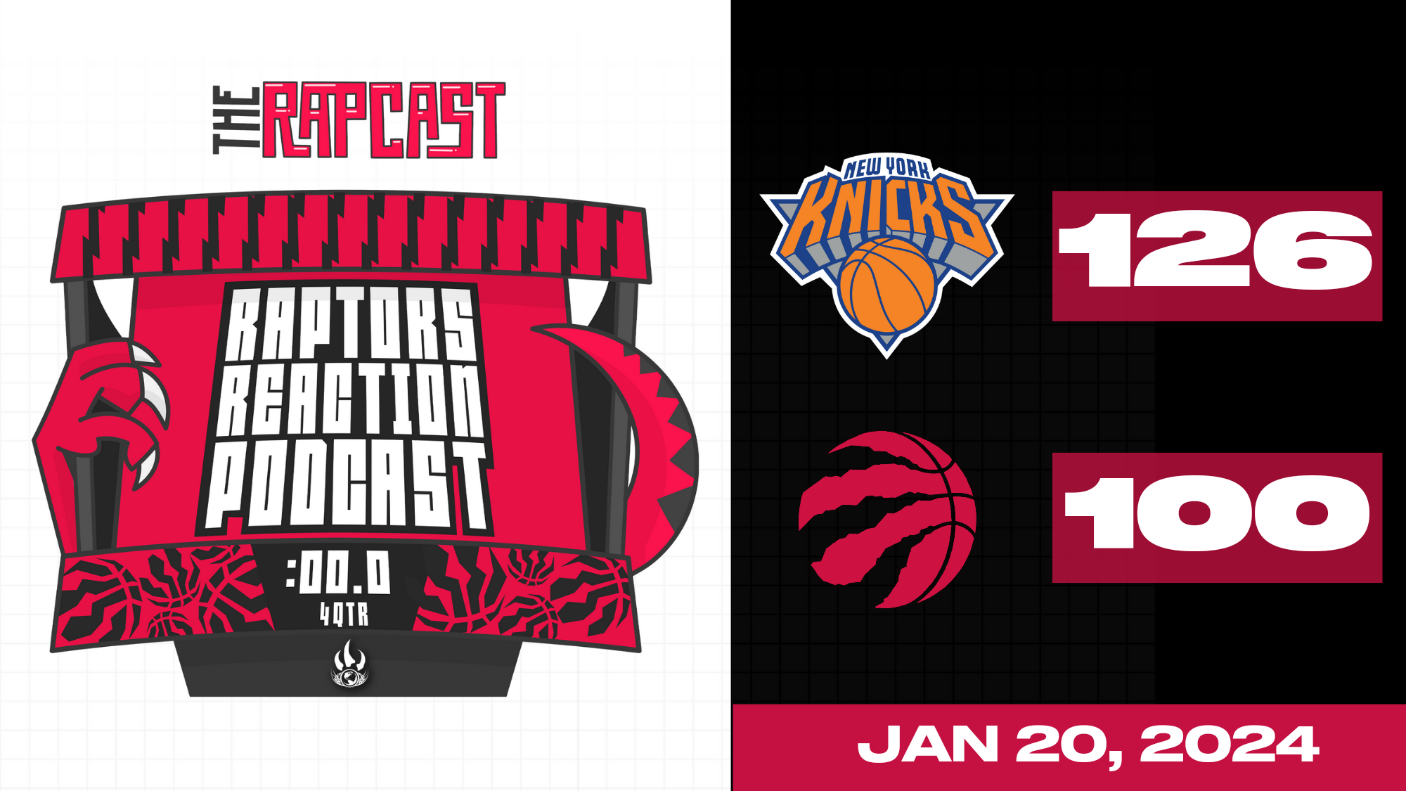 Dominated by OG & the Knicks – LIVE Raptors Reaction w/ Samson