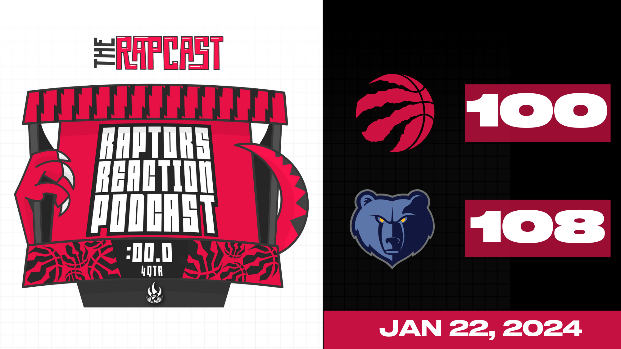 Bad Loss to Hapless Grizz – LIVE Raptors Reaction w/ Samson