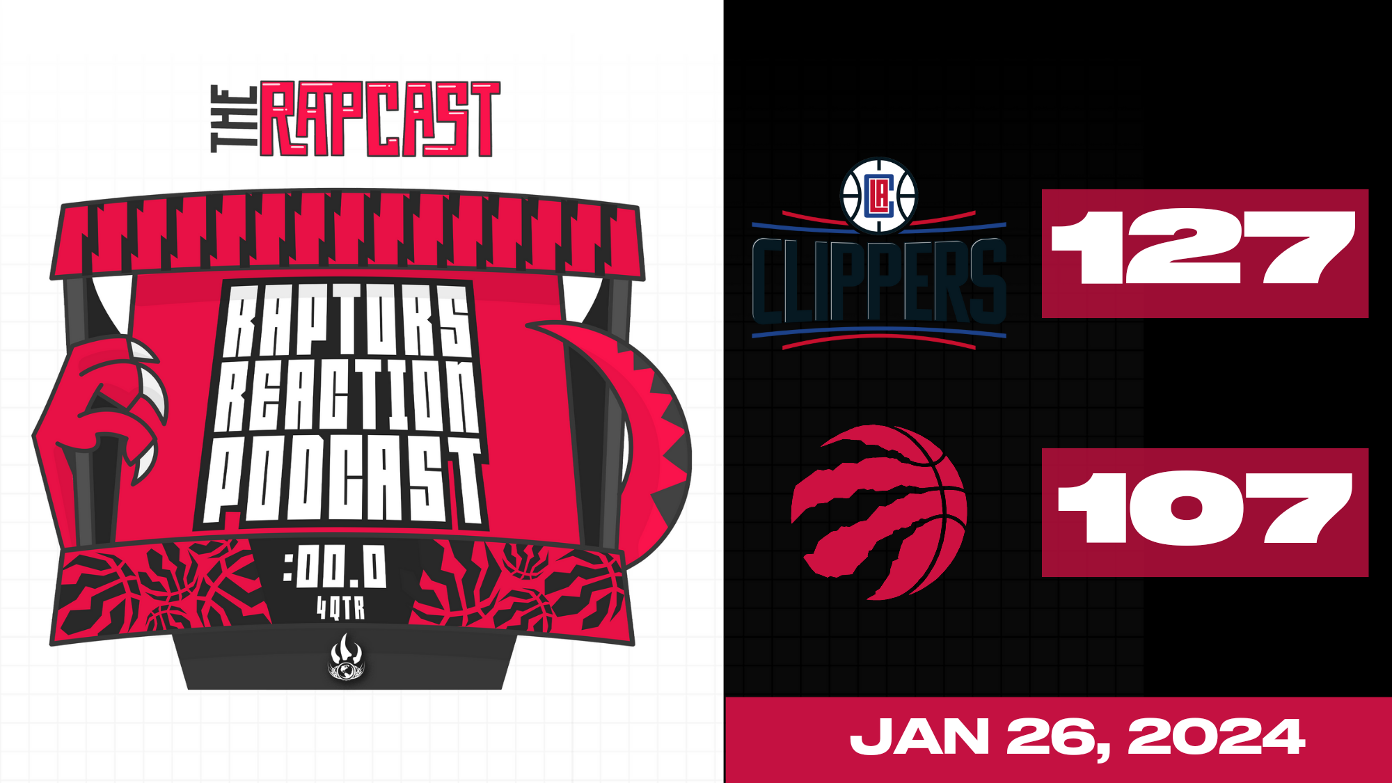 Buzzed by the Clippers – LIVE Raptors Reaction w/ Samson