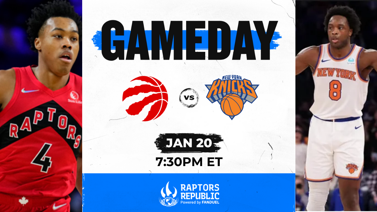 Gameday: Raptors @ Knicks, January 20