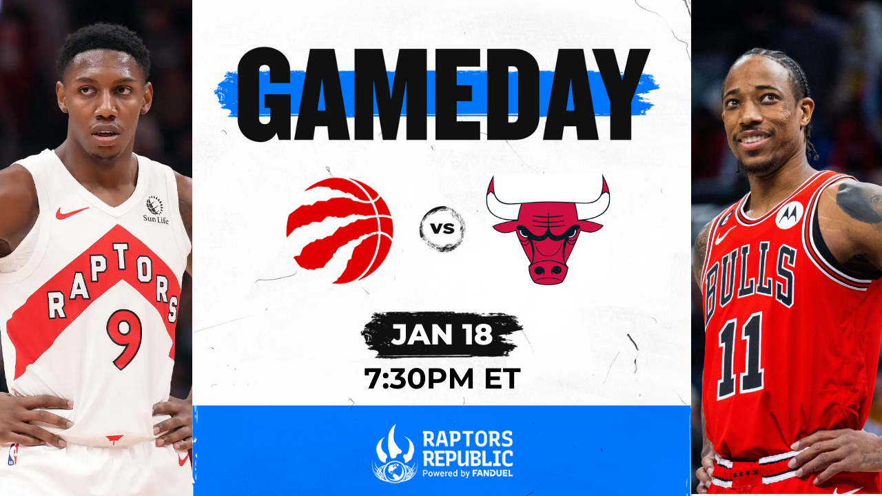 Gameday: Bulls vs Raptors, January 18
