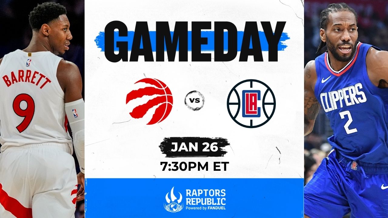 Gameday: Clippers @ Raptors, January 26