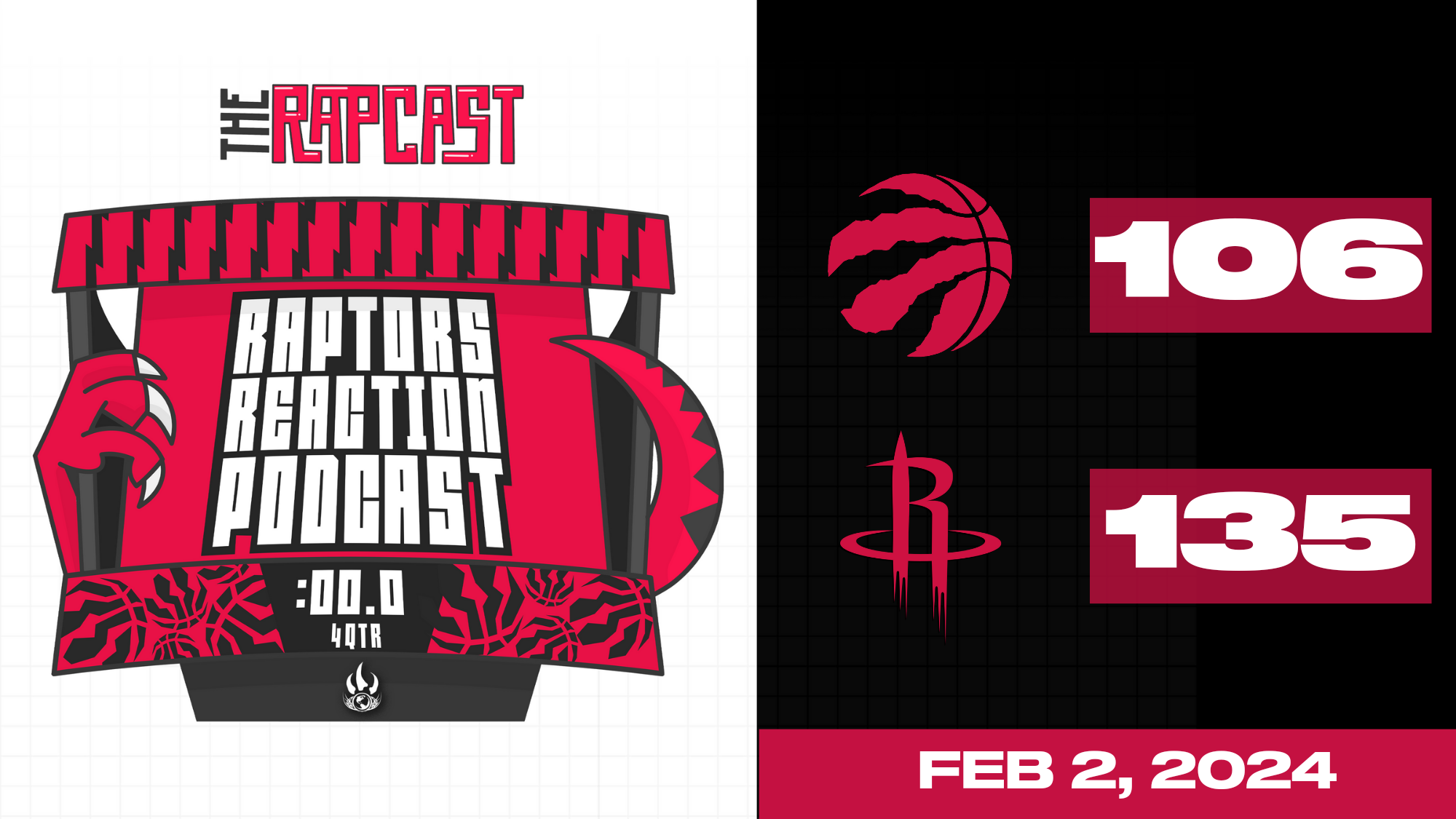 Ramshackled by Rockets – LIVE Raptors Reaction w/ Samson