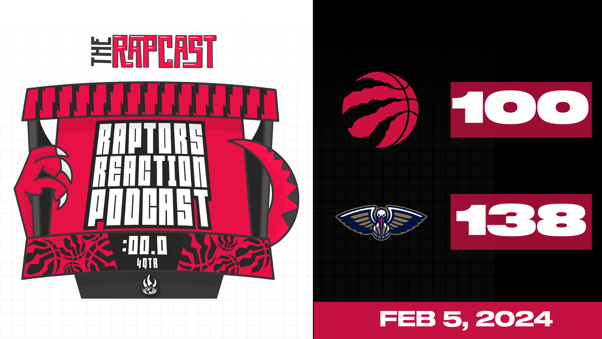 Gradey goes off in massive loss – LIVE Raptors Reaction w/ Samson