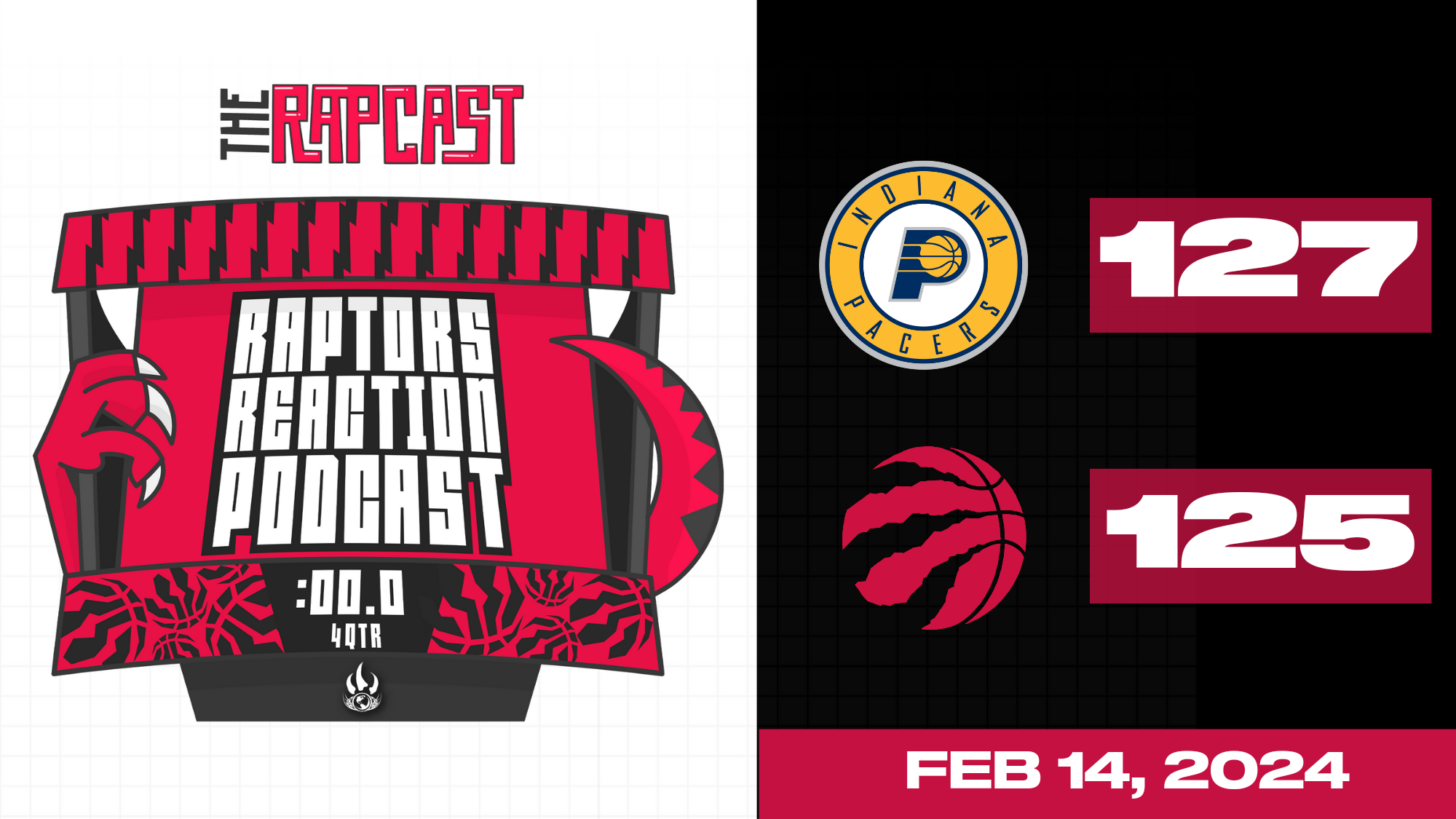 PASCAL & SCOTTIE BATTLE IN RAPTORS LOSS – LIVE Reaction w/ Samson & Caitlin Cooper