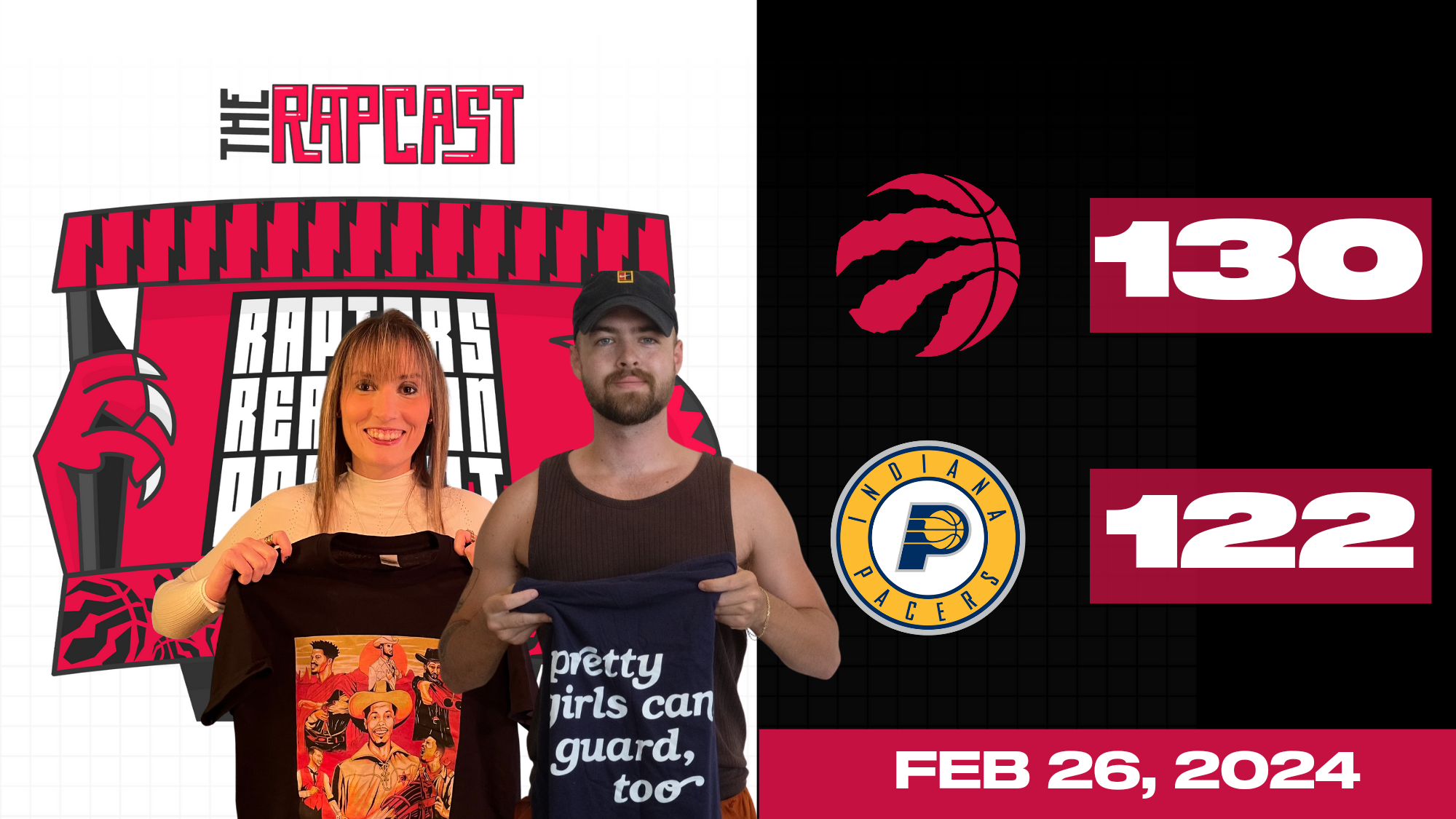 SCOTTIE TRIP DUB LEADS RAPS TO PIZZA – LIVE Reaction w/ Samson & Caitlin Cooper