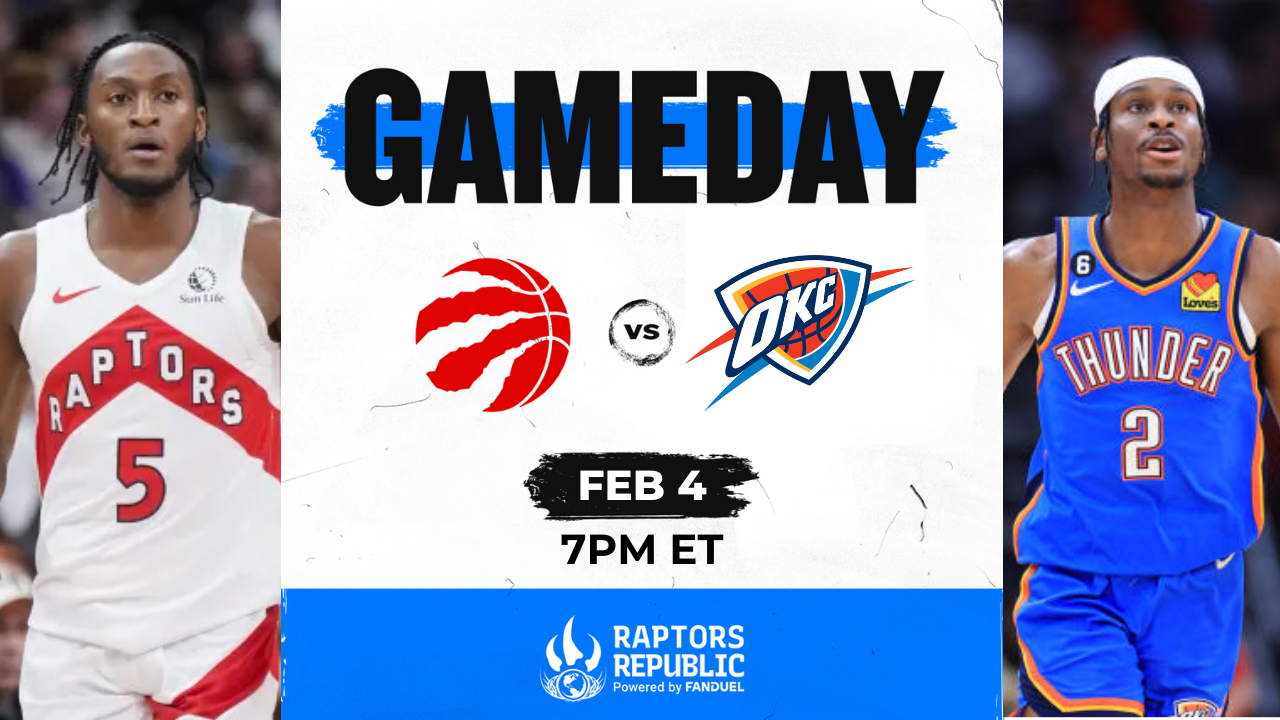 Gameday: Raptors @ Thunder, February 4