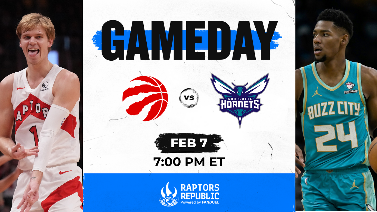 Gameday: Raptors @ Hornets, February 7