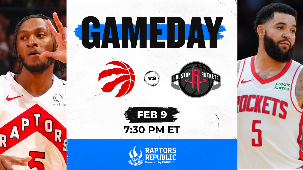 Gameday: Rockets @ Raptors, Feb 9, 2024
