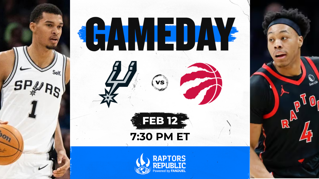Gameday: Spurs vs Raptors, February 12