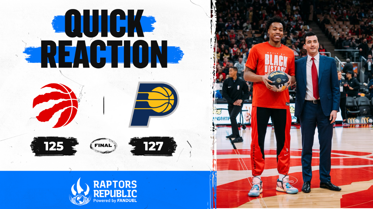 Quick Reaction: Pacers 127, Raptors 125