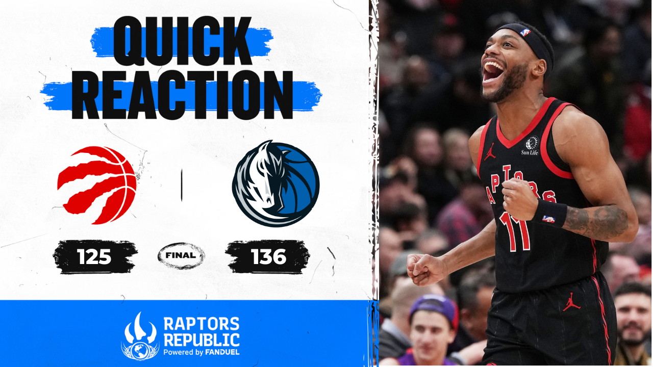 Quick Reaction: Mavericks 136, Raptors 125