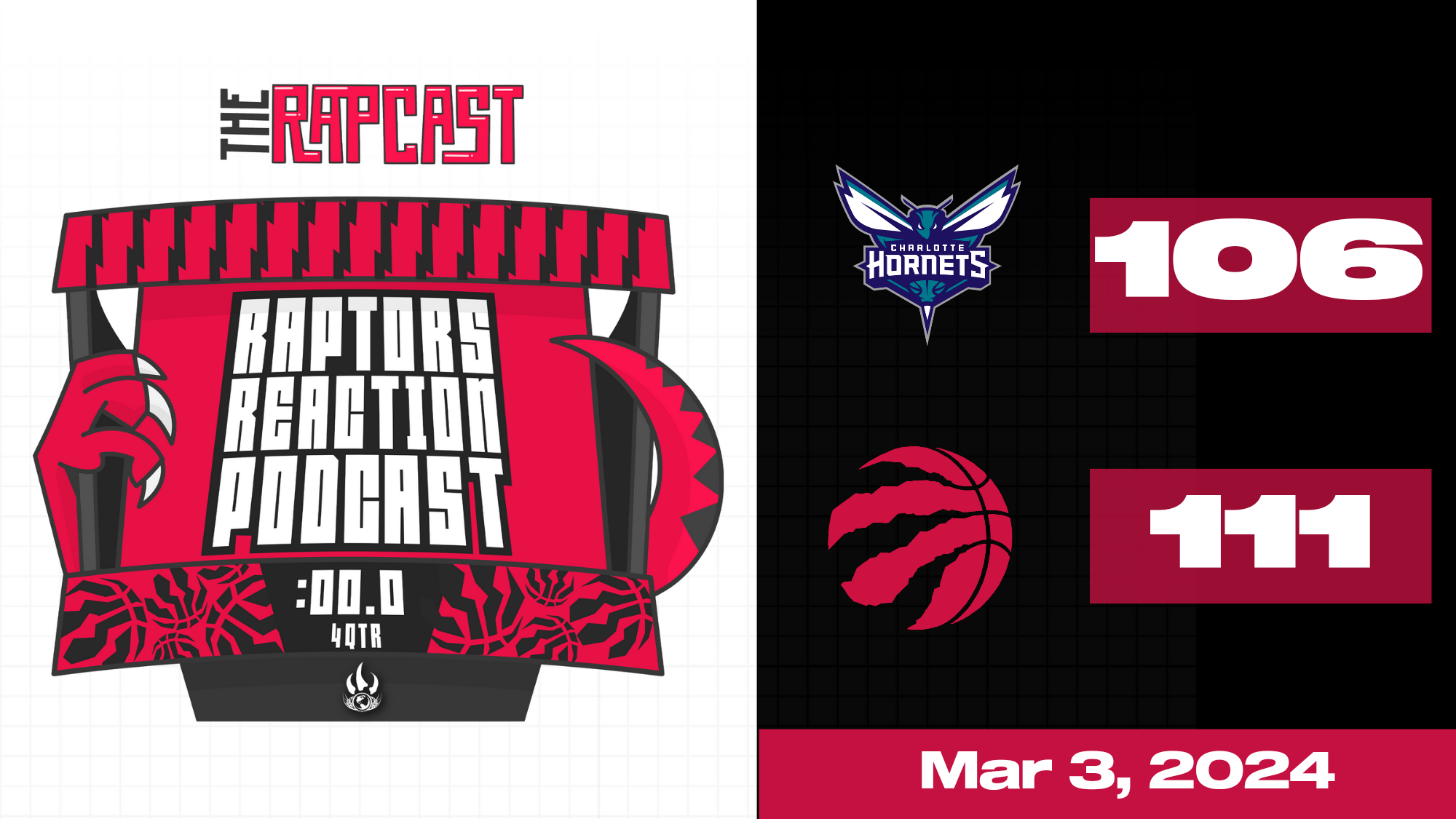 RJ, QUICK & DICK Lead the Raptors to Victory – LIVE Reaction w/ Samson