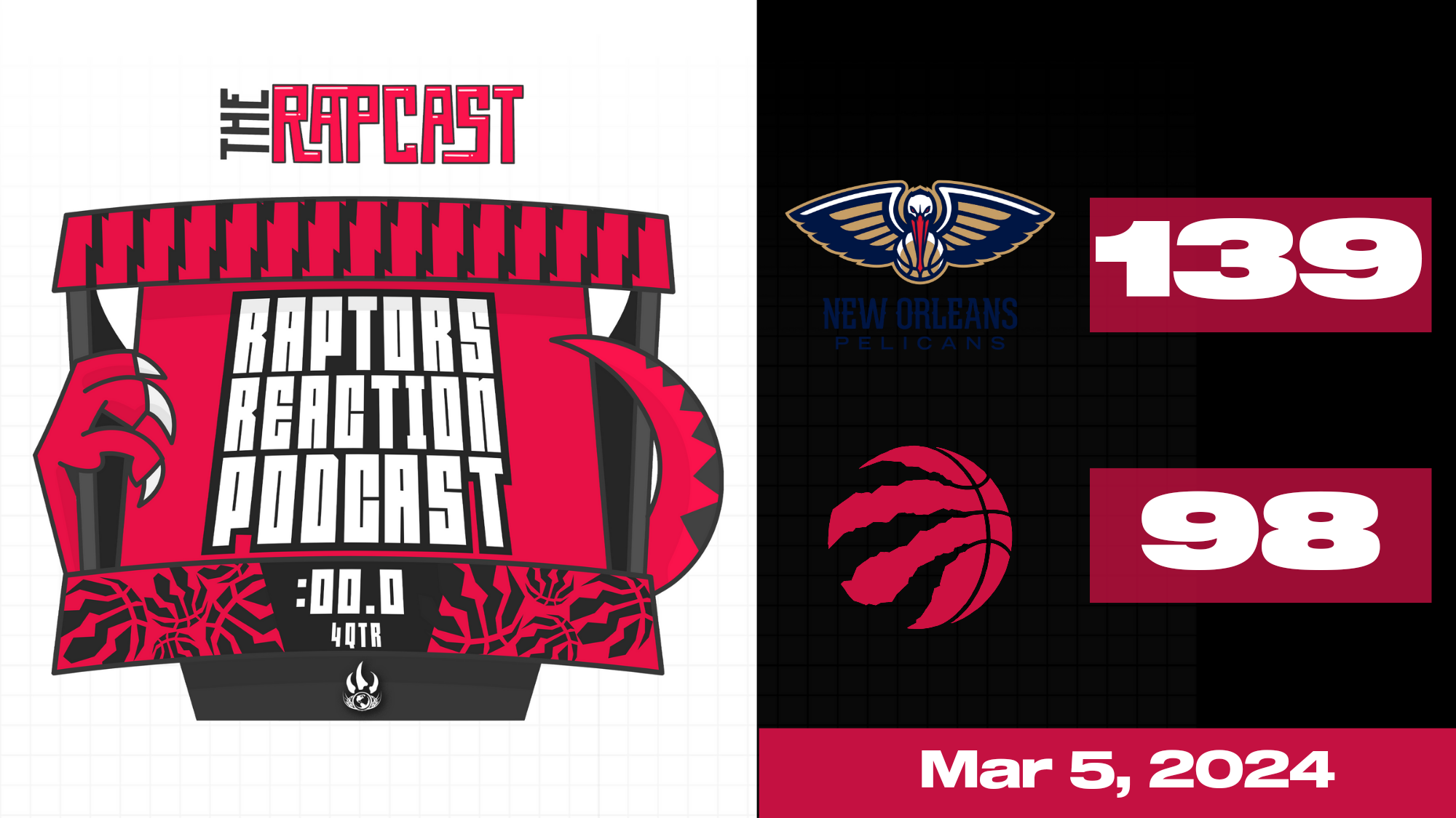 Raptors MANHANDLED by Zion & Pels – LIVE Reaction w/ Samson