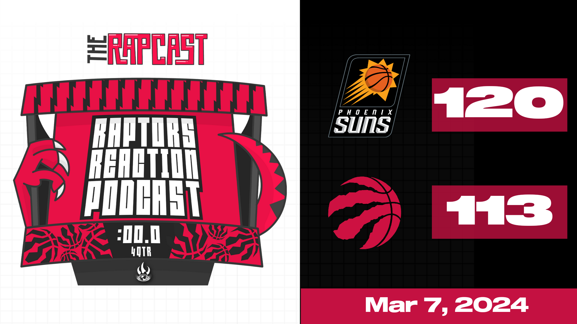 Quickley Dazzles as Raptors get burned by Suns – LIVE Reaction w/ Samson