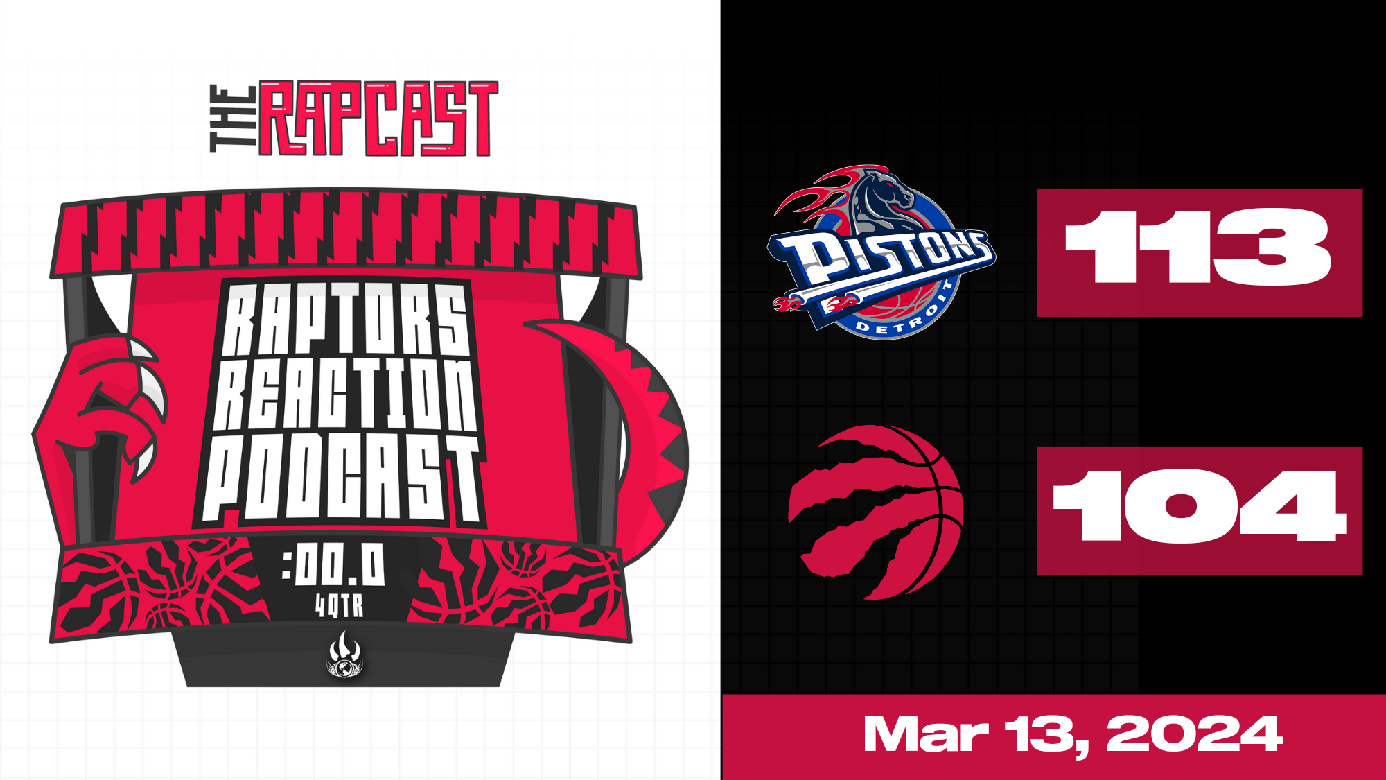 Second Loss to Pistons – LIVE Raptors Reaction w/ Samson