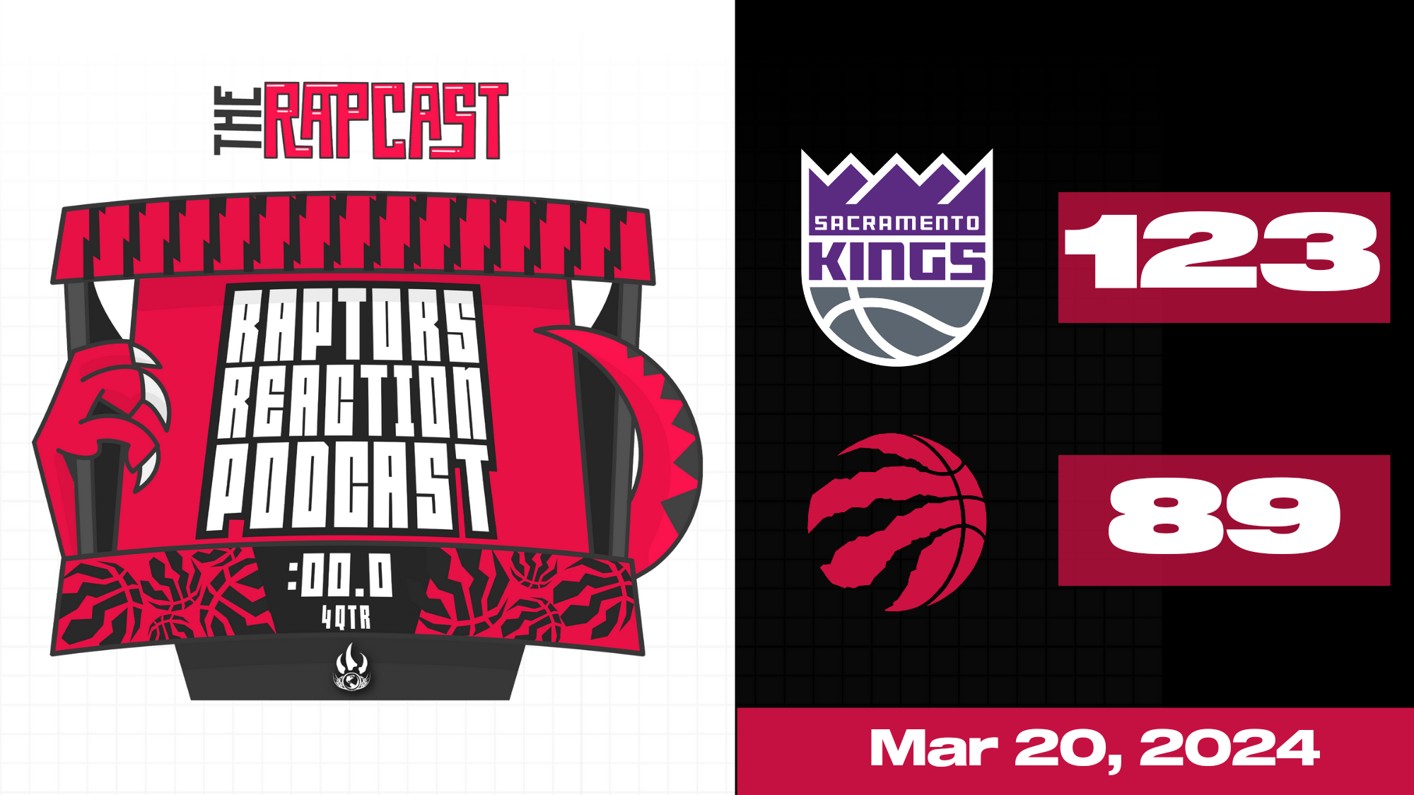 Raptors steamrolled by Kings – LIVE Reaction w/ Samson