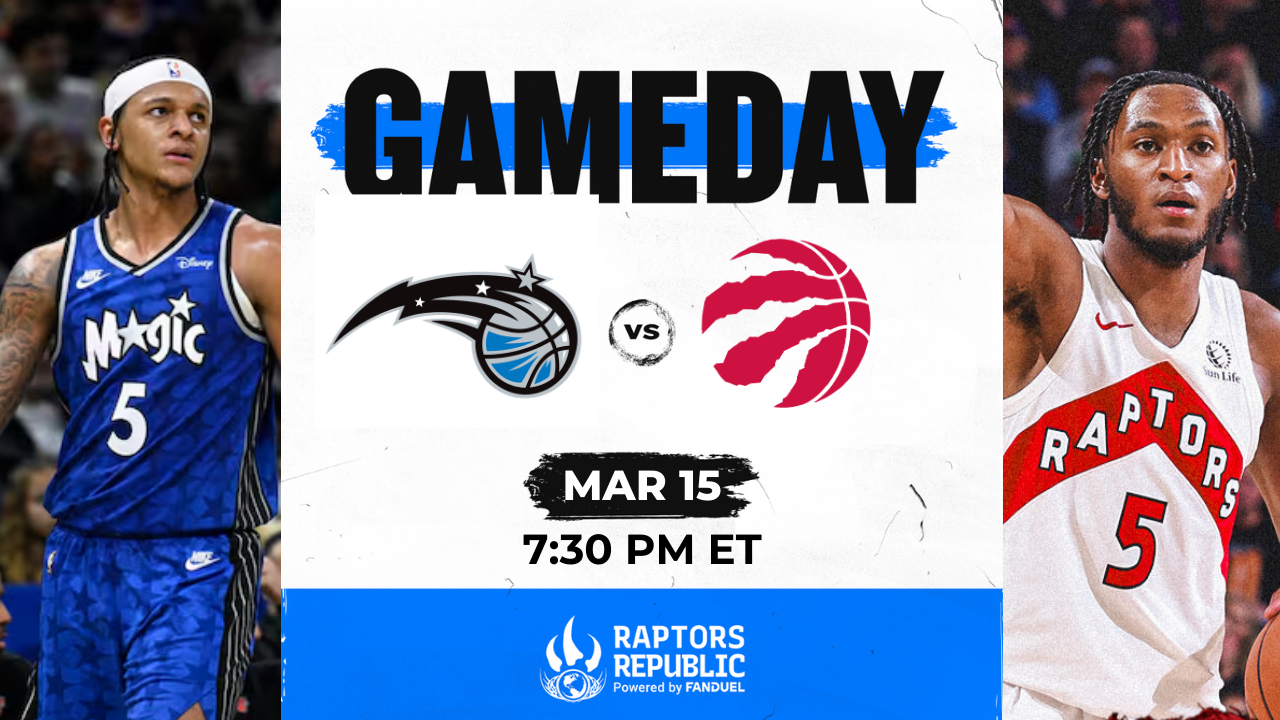Gameday: Raptors @ Magic, March 17