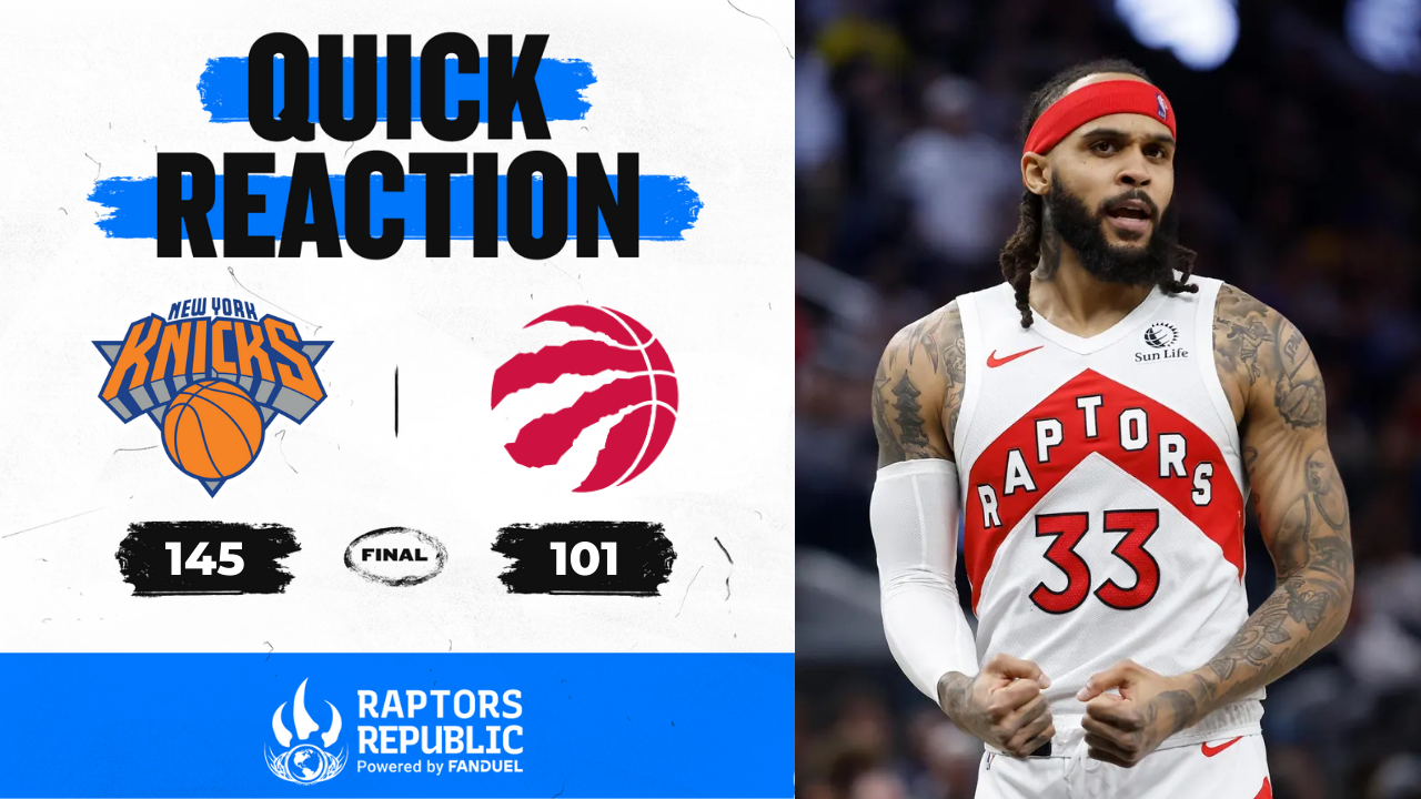 Quick Reaction: Knicks 145, Raptors 101