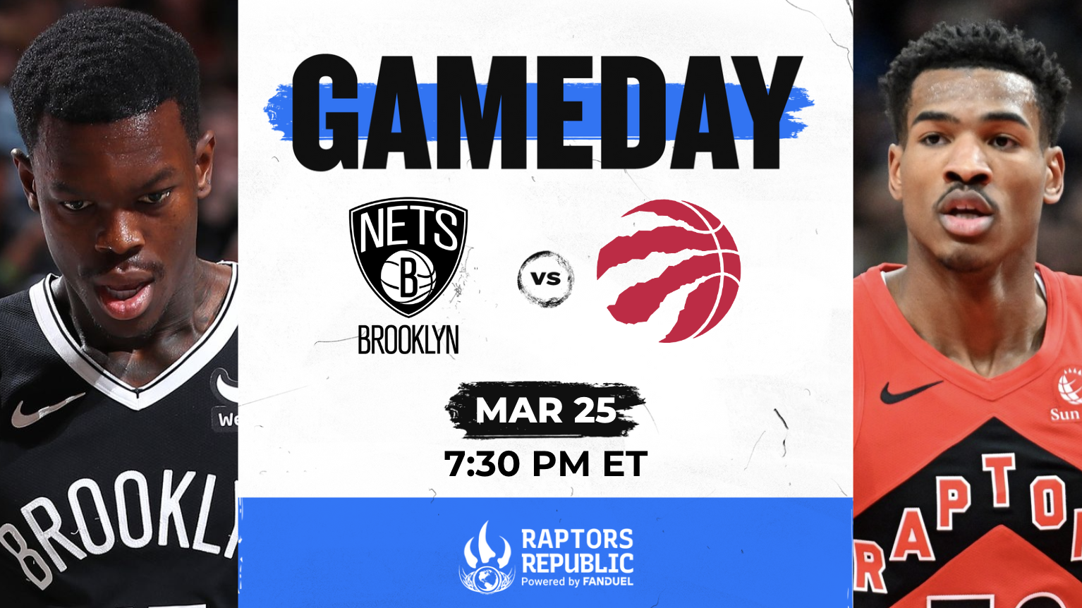 Gameday: Nets @ Raptors, March 25
